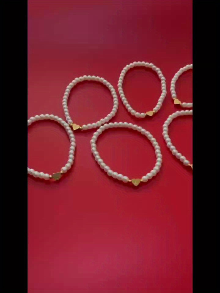 Charming Initial Heart Bracelet