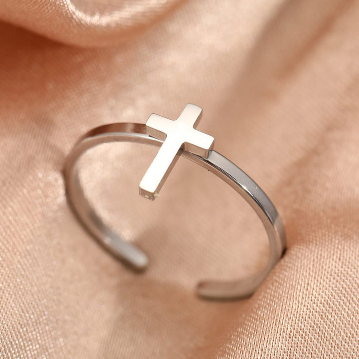 Adjustable Upper Ring with Cross Design