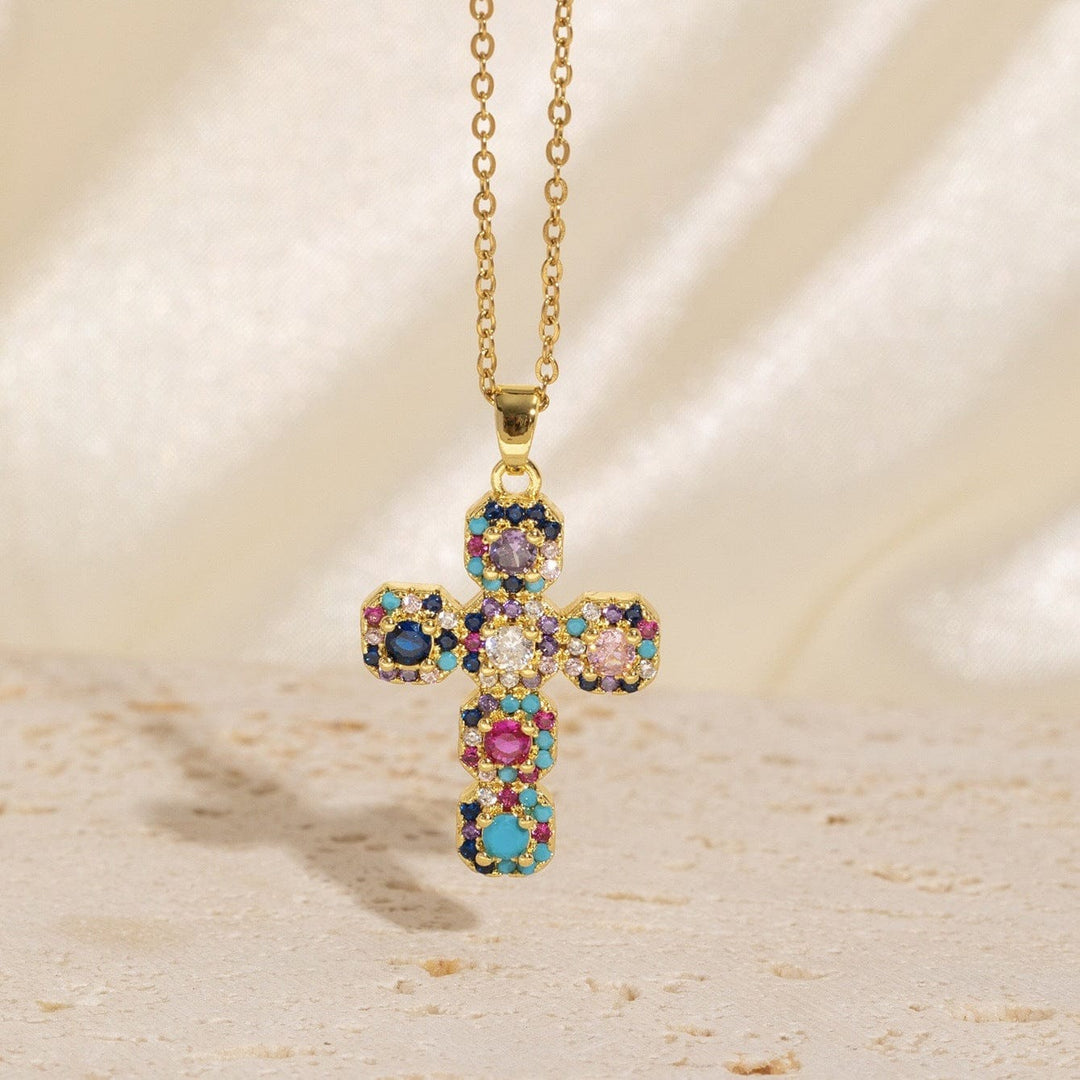 Zirconia Cross-Designed Collars