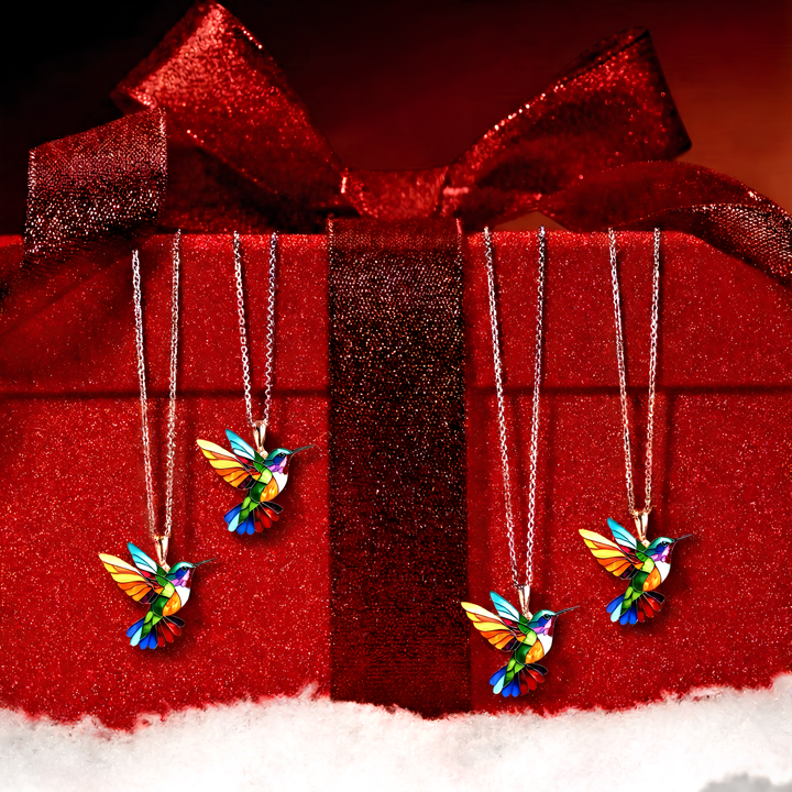 Fortunate Hummingbird Pendant