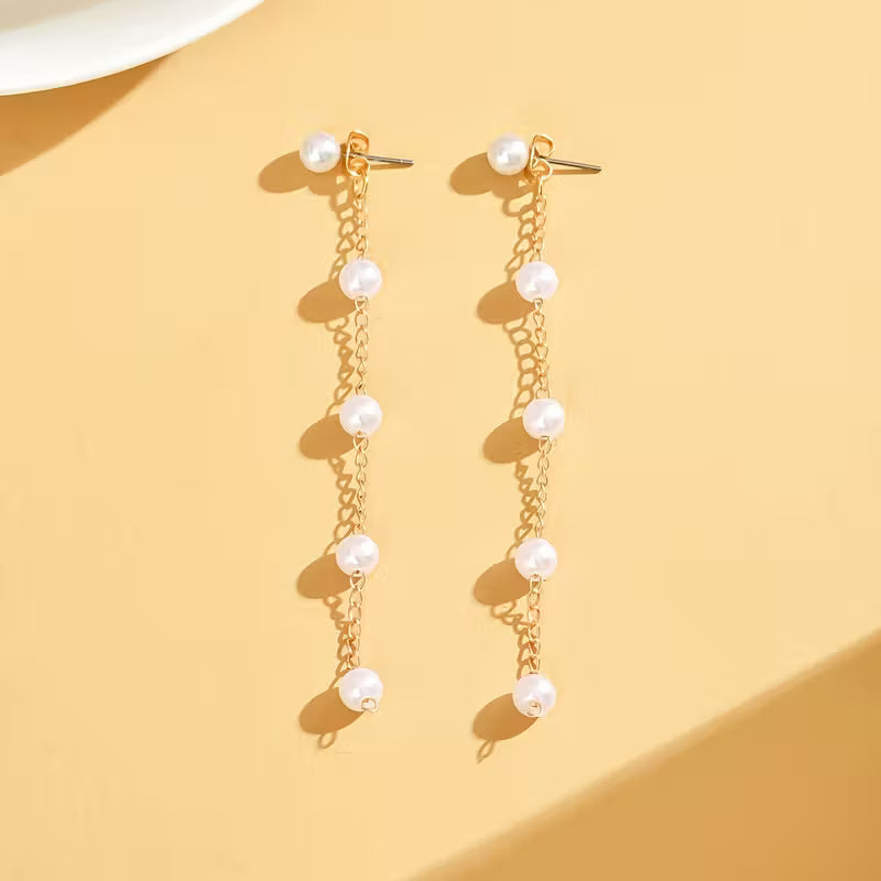 Elegant Pearl Earrings