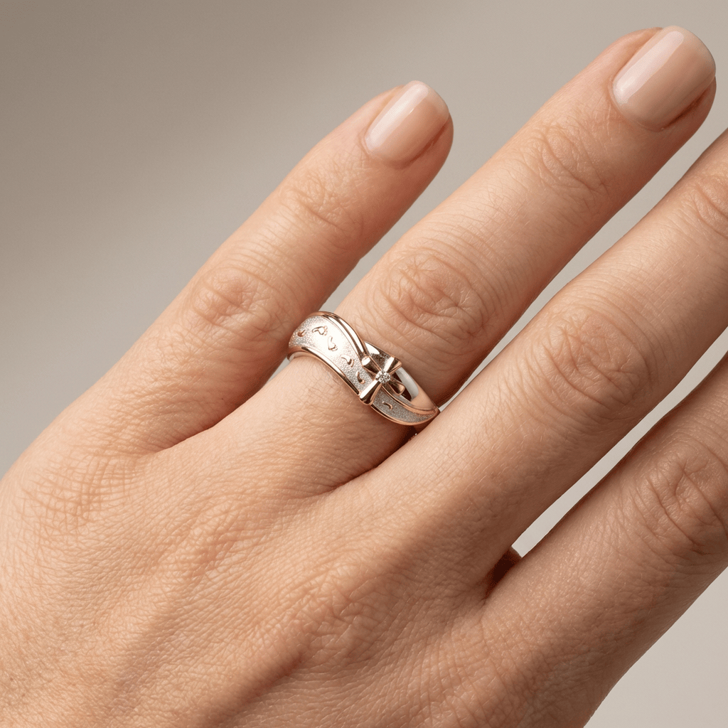 Divine Mom Silver Ring