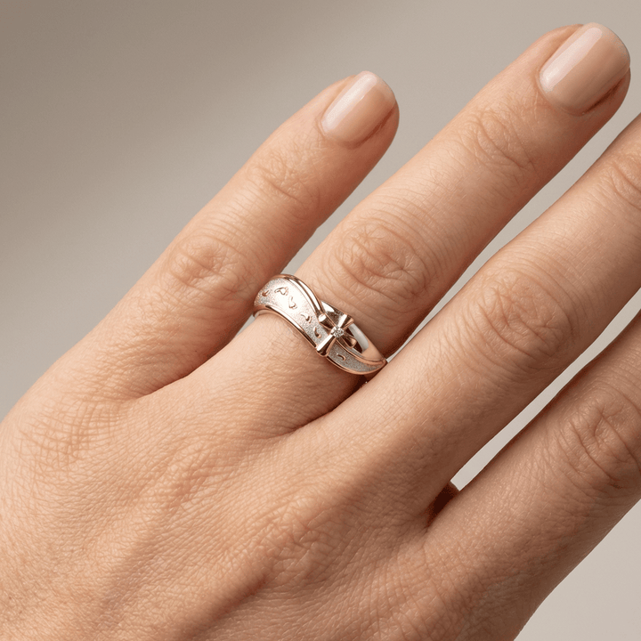 Divine Mom Silver Ring