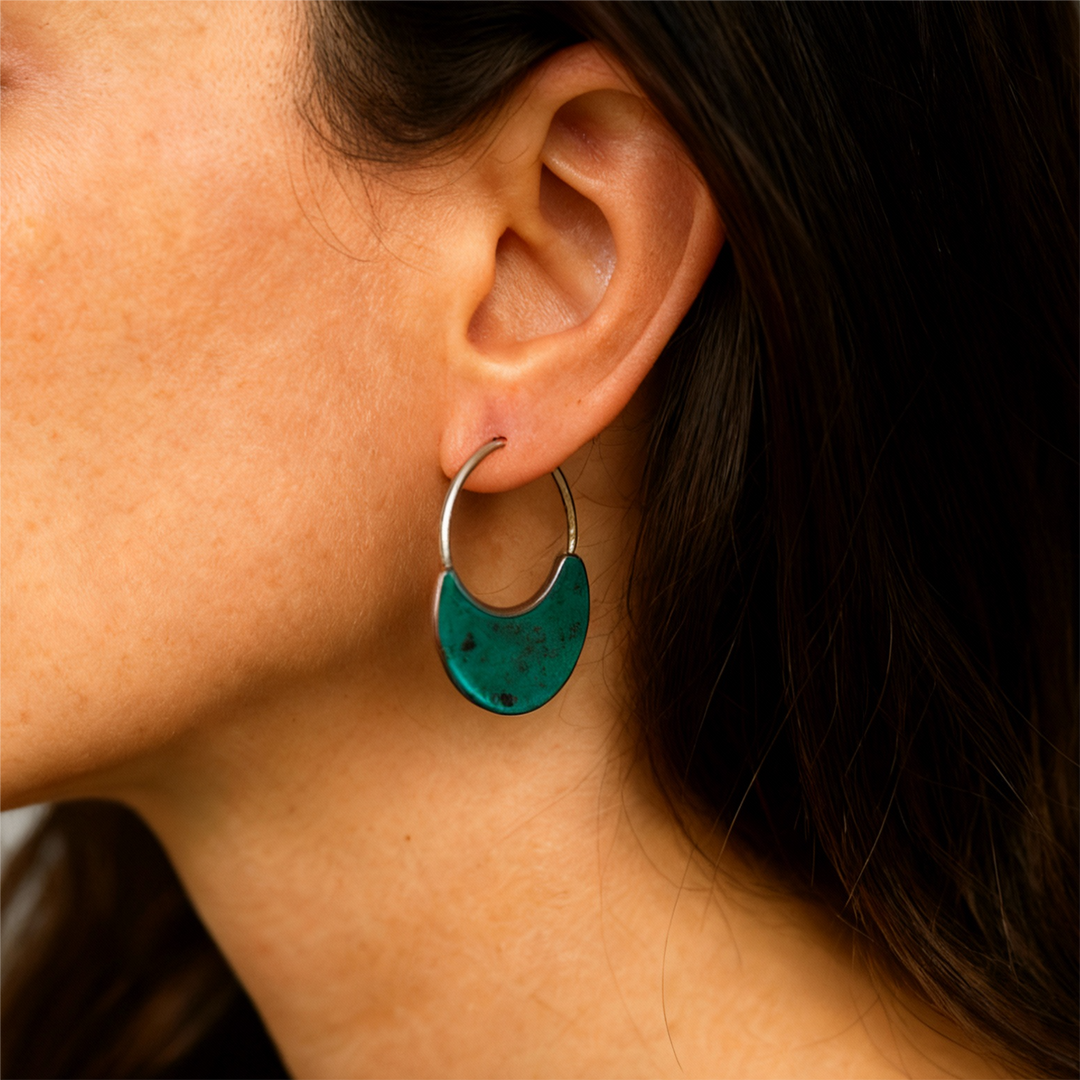 Retro Turquoise Earrings
