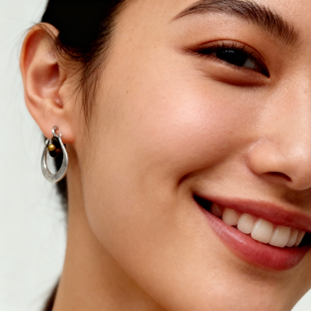 Classic Silver Vintage Earrings