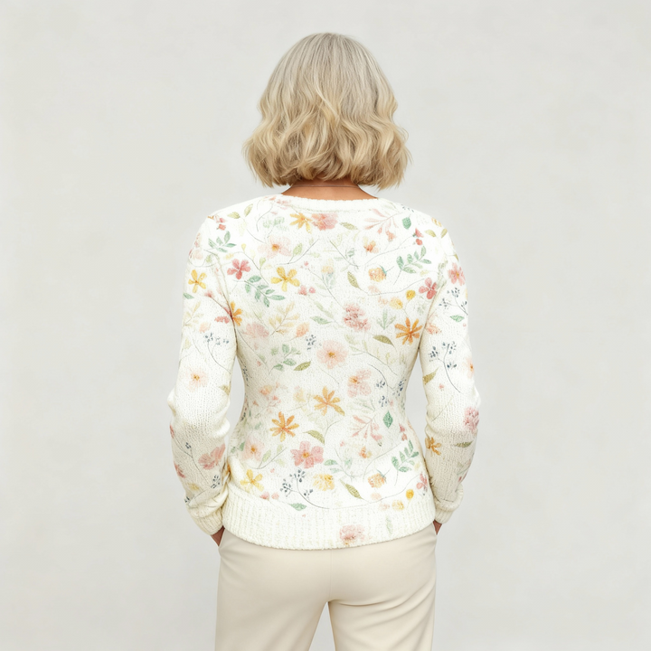Grace | Floral Print Cardigan
