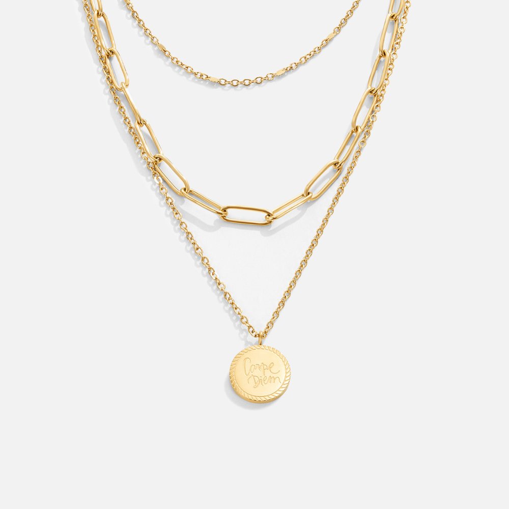 Janie Layered Coin Necklace