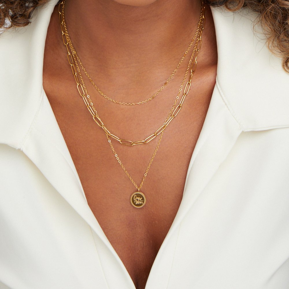 Janie Layered Coin Necklace