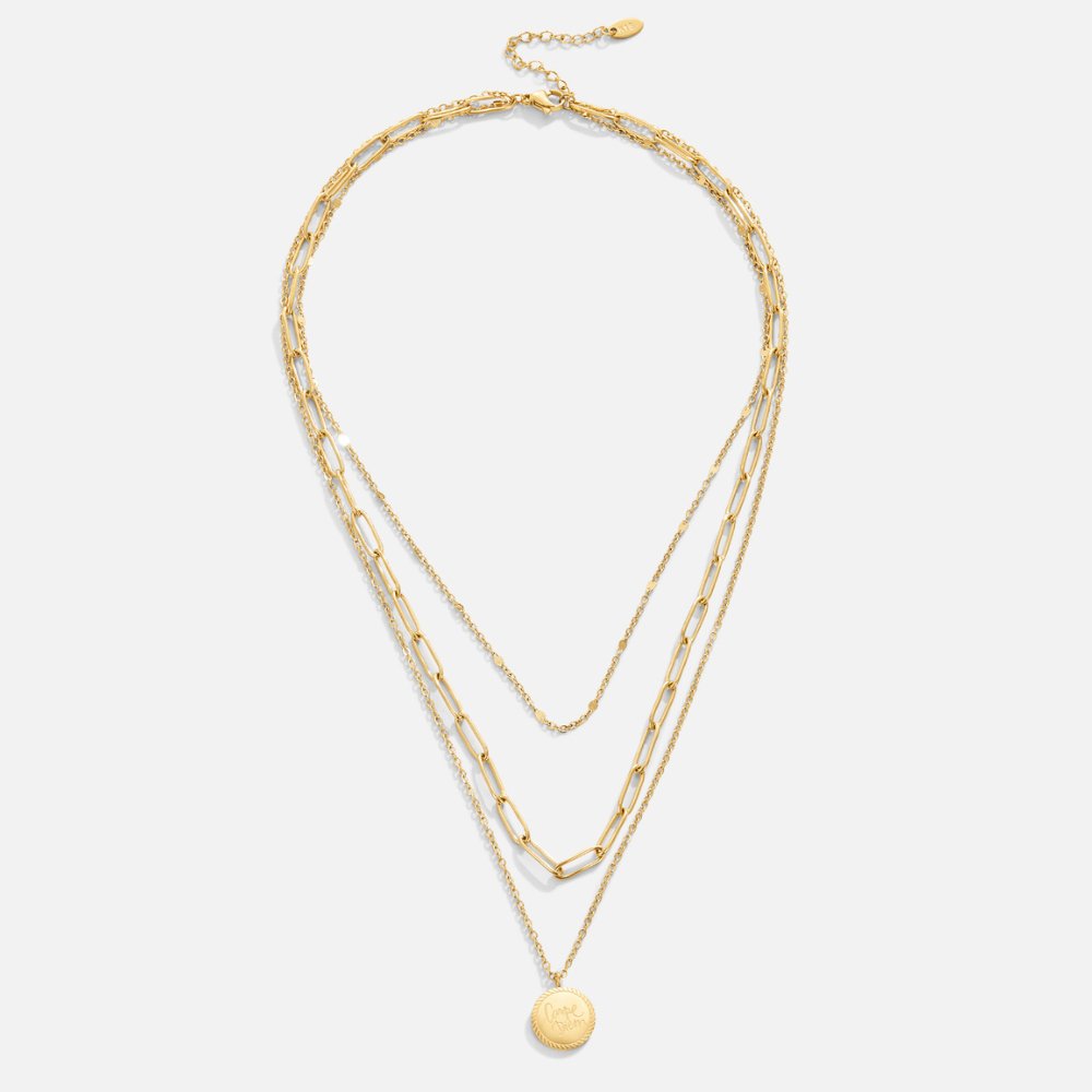 Janie Layered Coin Necklace