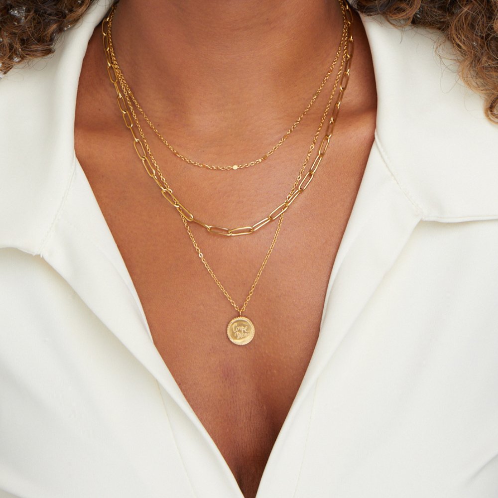 Janie Layered Coin Necklace