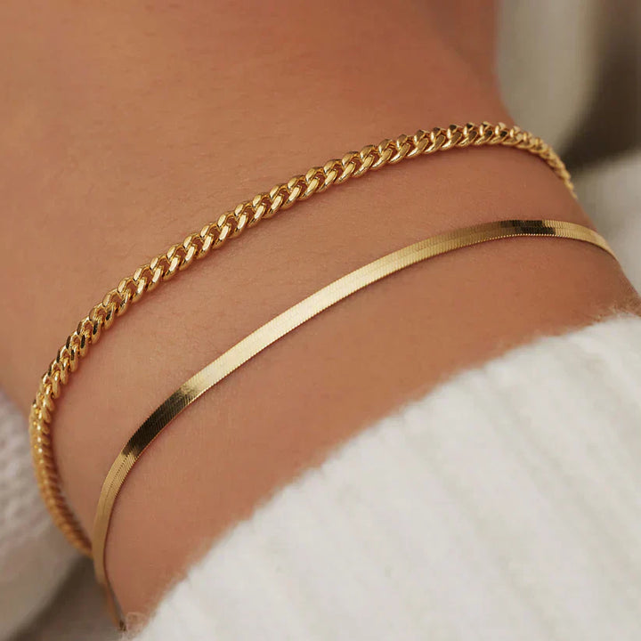 Gold Snake Bracelet