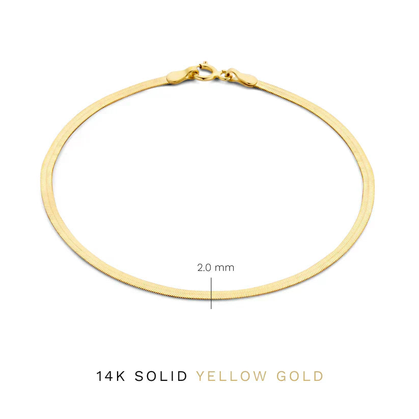 Gold Snake Bracelet