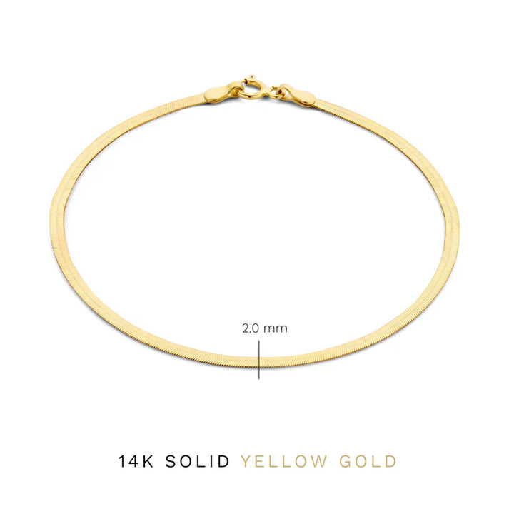Gold Snake Bracelet