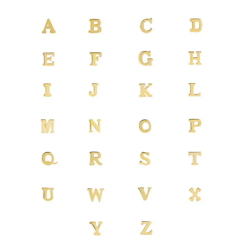 Gold Initial Bracelet by Vita Signa