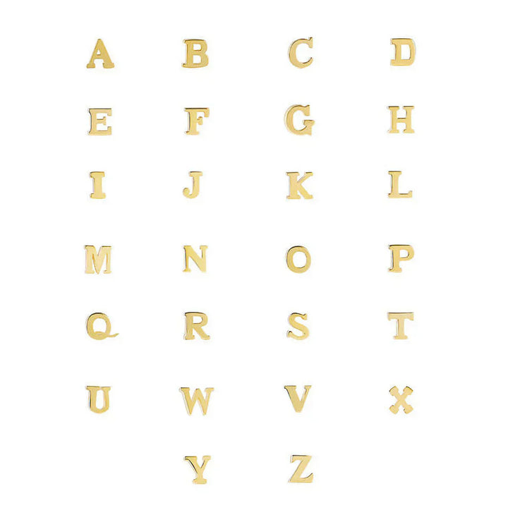 Gold Initial Bracelet by Vita Signa