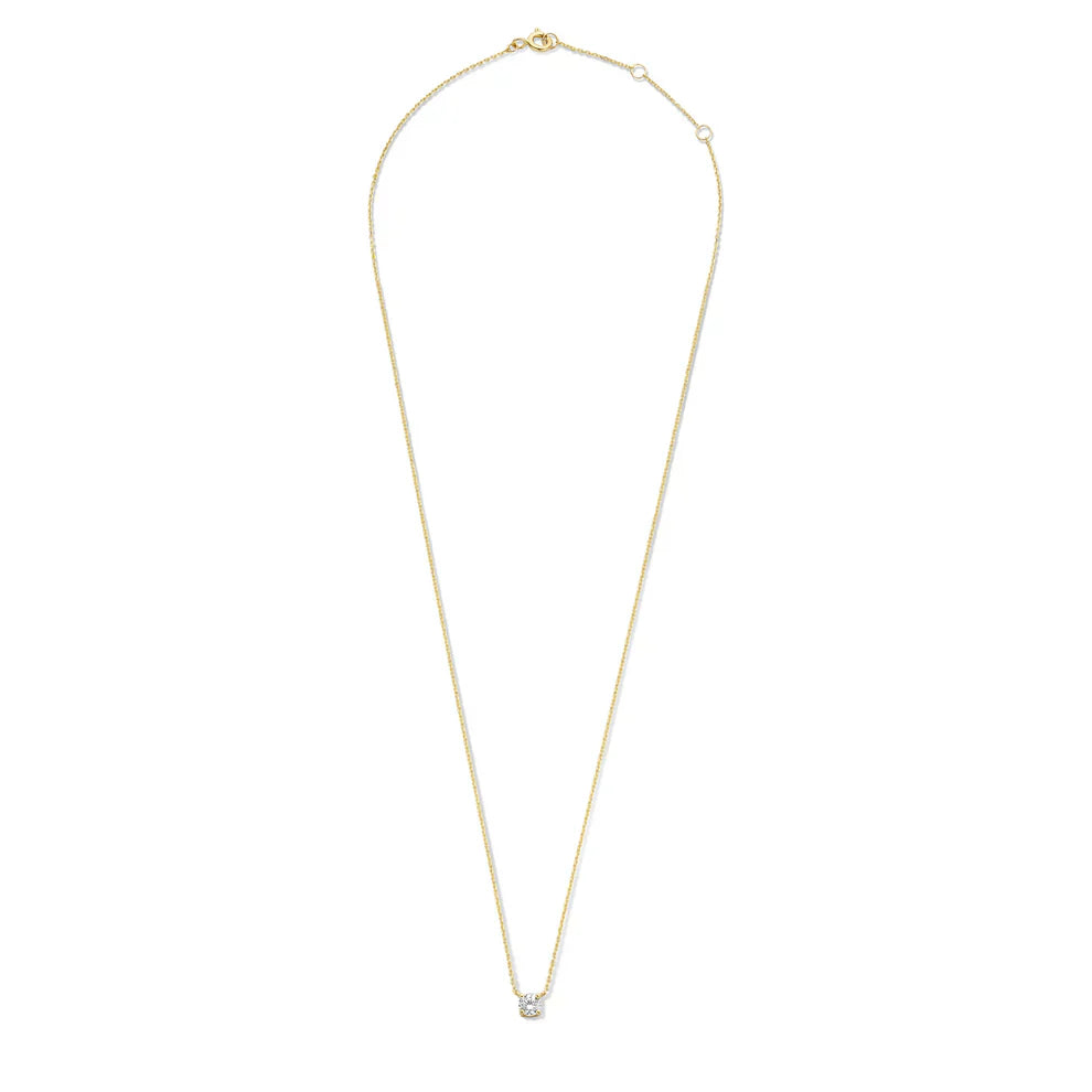 Cléa Gold Moissanite Stone Collar