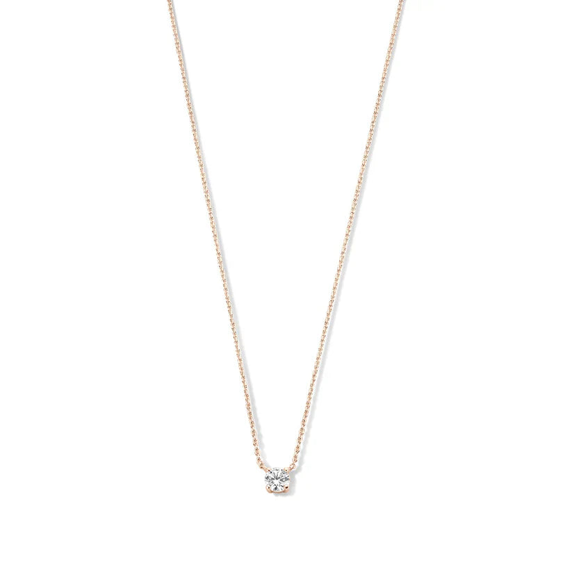 Cléa Gold Moissanite Stone Collar