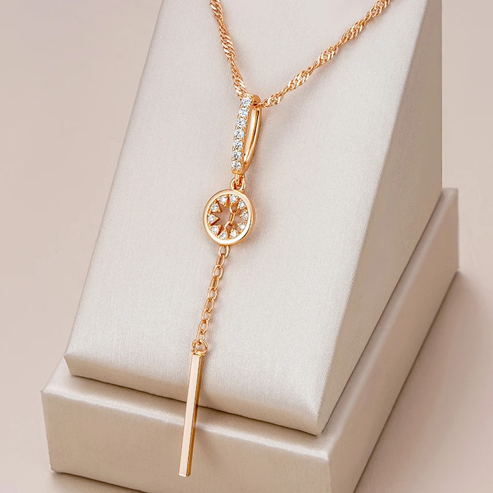 Chic Shiny Gold Necklace