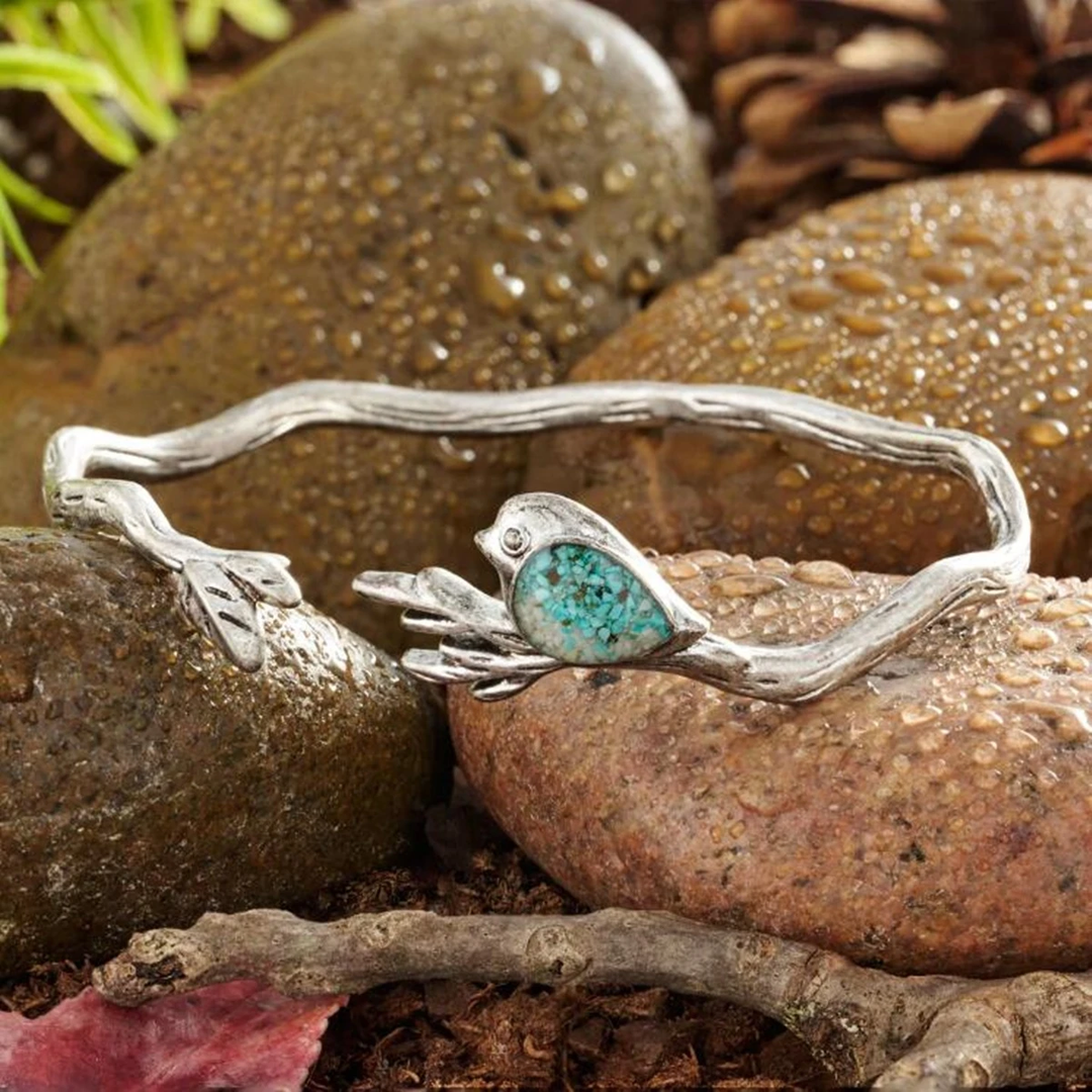 Charming Vintage Bird Bracelet