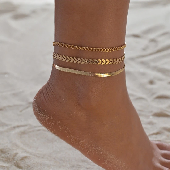 Gold Anklet