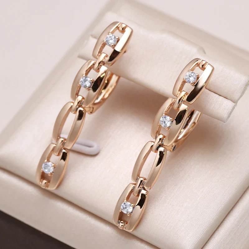 Chic Gold Chain Earrings