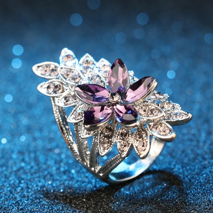 Vibrant Cubic Zirconia Ring