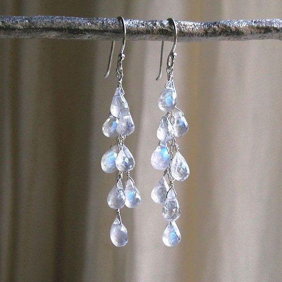 Retro Crystal Earrings