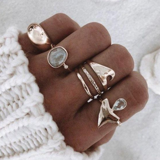 Classic Silver Vintage Rings