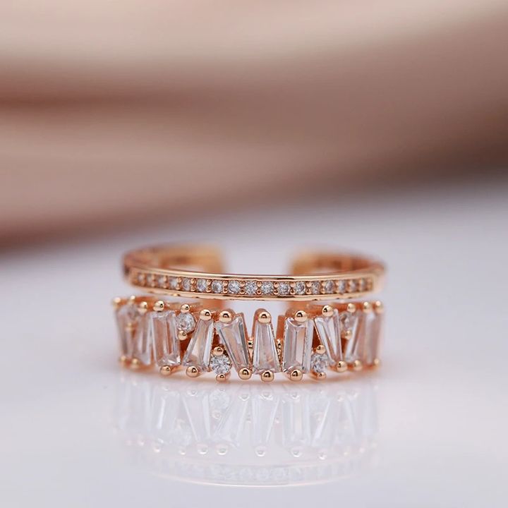 Rose Gold Crown Ring