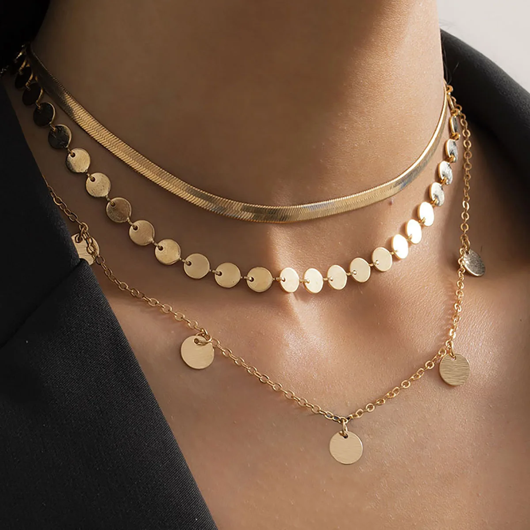 Retro Gold-Plated Necklace
