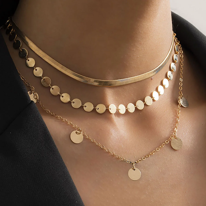 Retro Gold-Plated Necklace