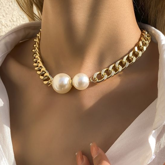 Chic Double-Strand Pearl Necklace