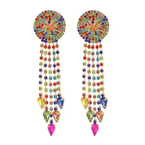 Colorful Mandala Earrings