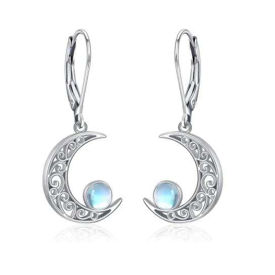 Chic Moonstone Earrings
