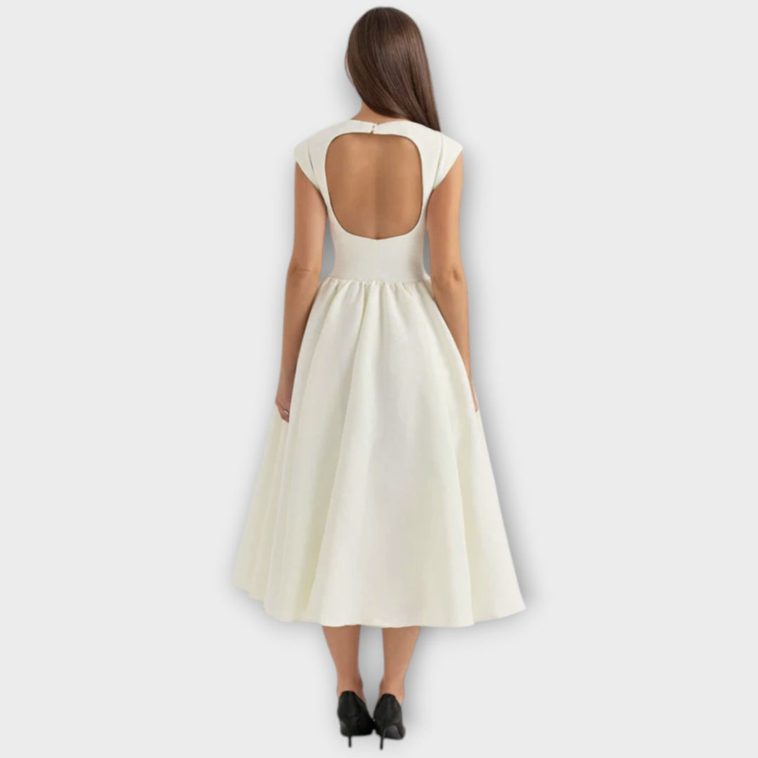Victoria - Stylish Midi Dress