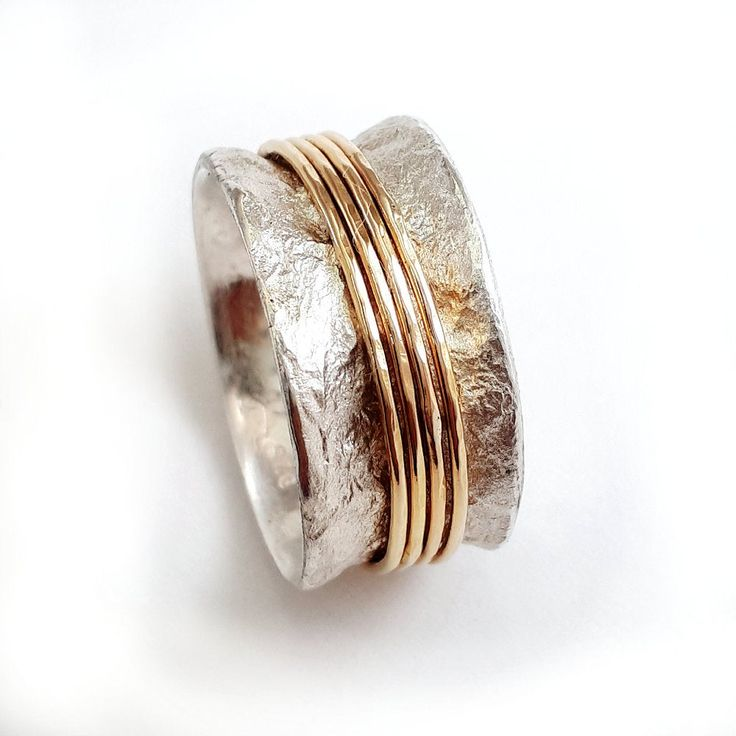 Retro Gold & Silver Ring