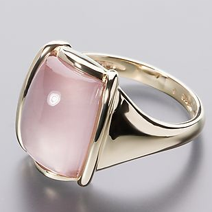 Rose Gold Vintage Square Ring