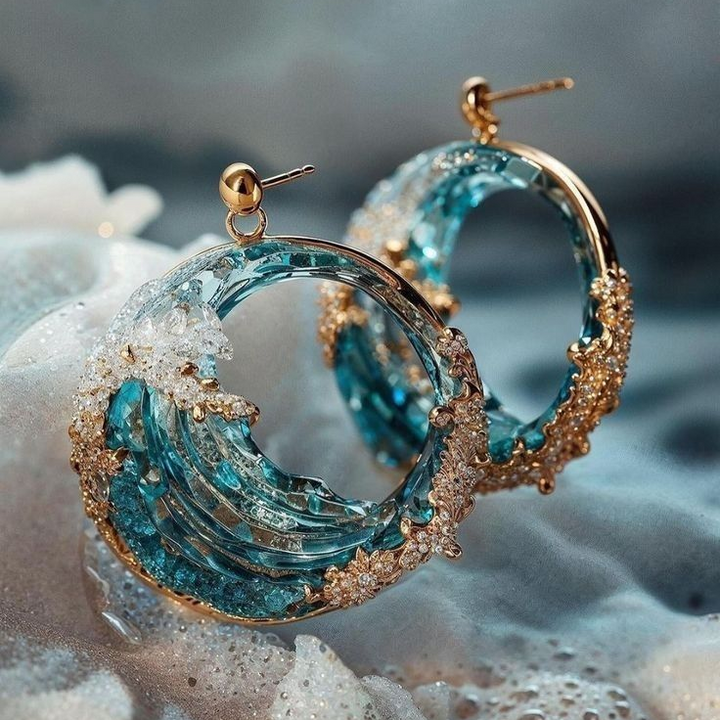 Ocean-Inspired Earrings