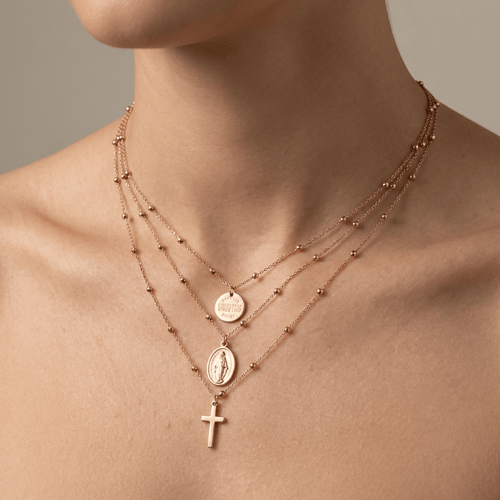 3-in-1 Layered Crossover Collar