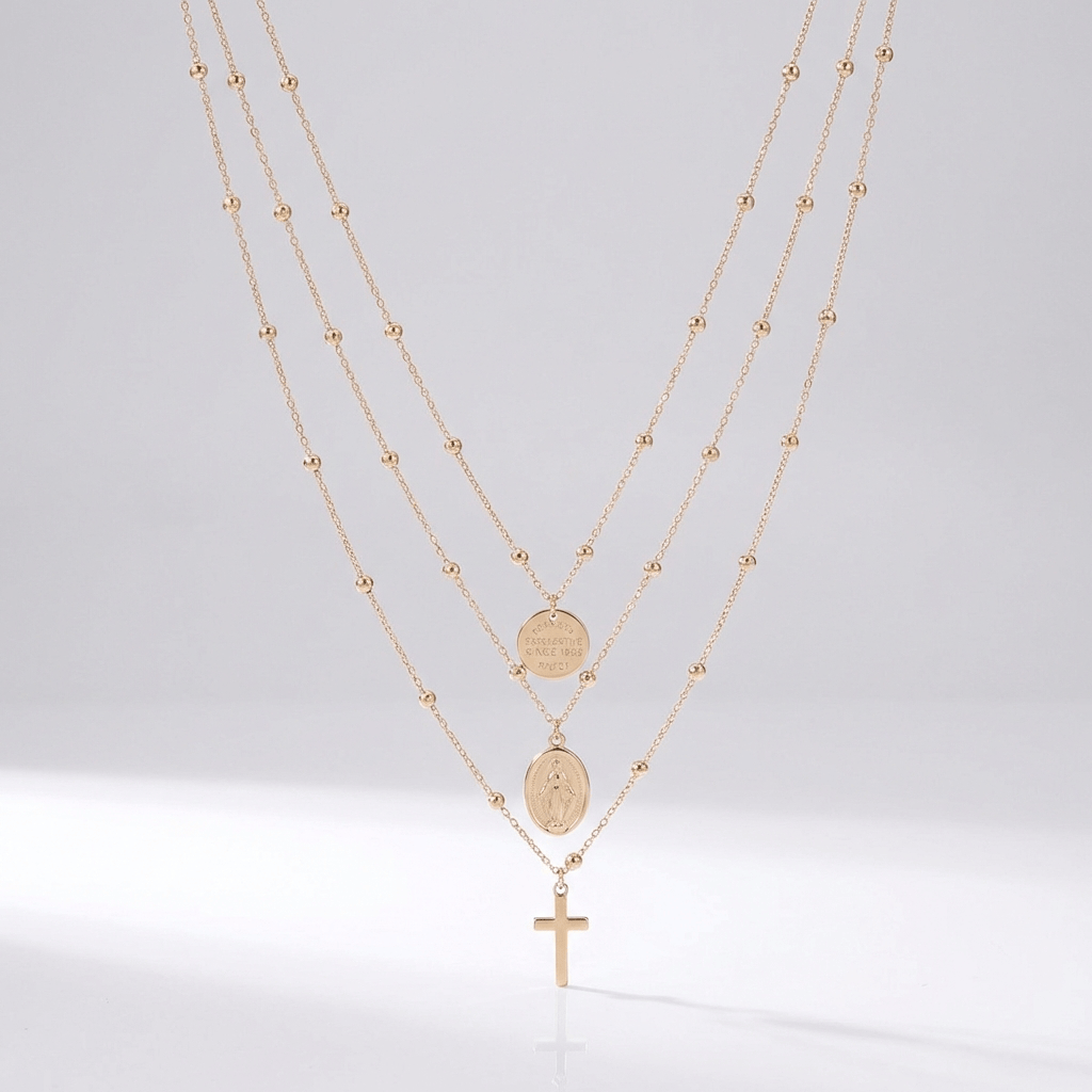 3-in-1 Layered Crossover Collar