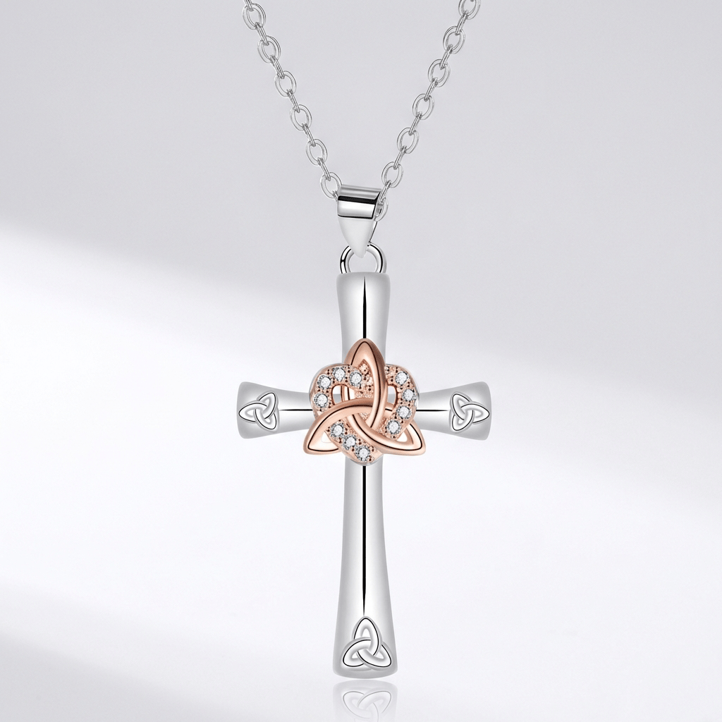 Endless Faith Cross Necklace