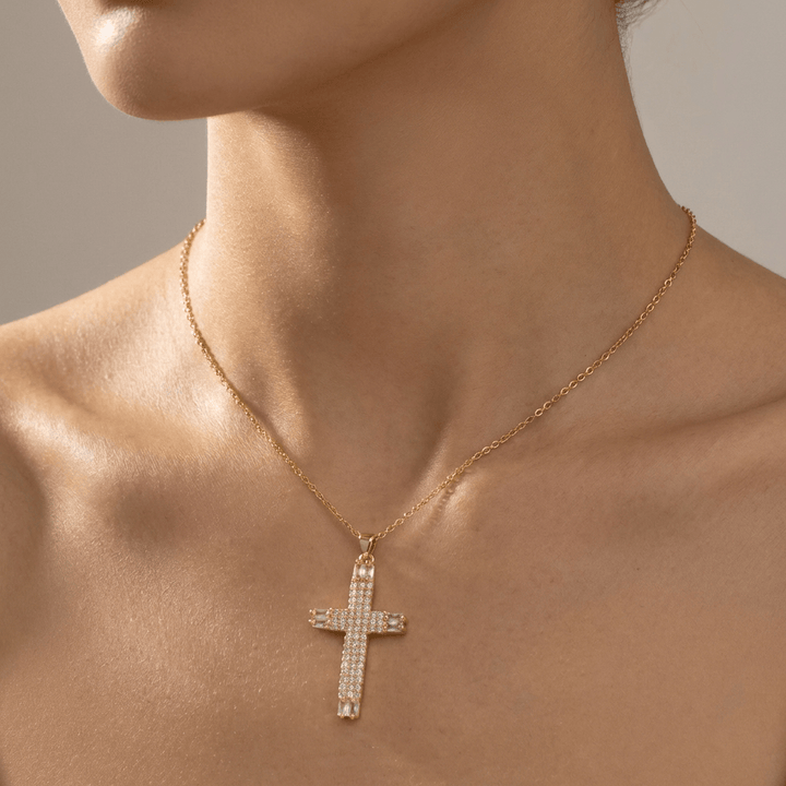 Zirconia Cross-Designed Collars