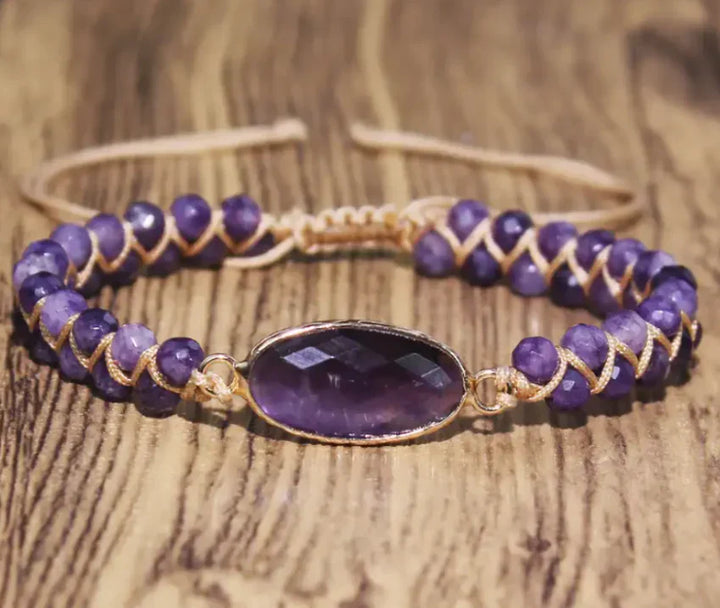 Chic Amethyst Bracelet