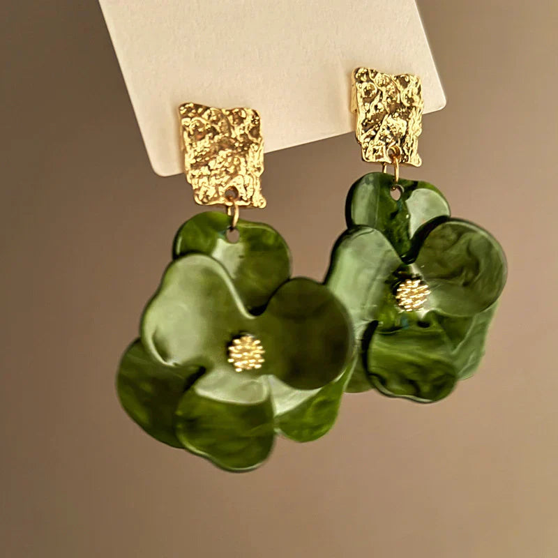 Boho Floral Earrings