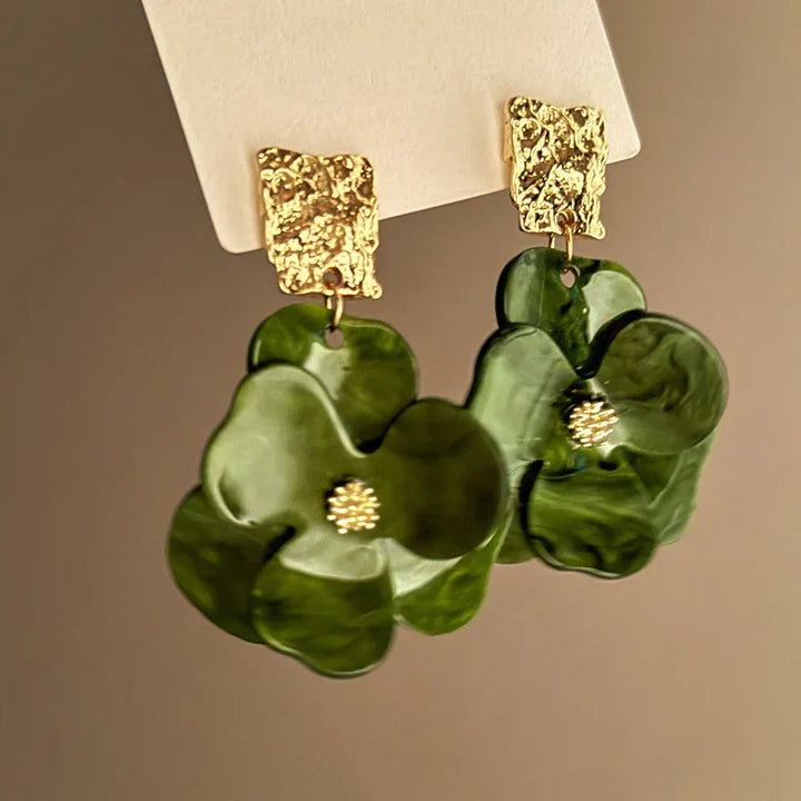 Boho Floral Earrings