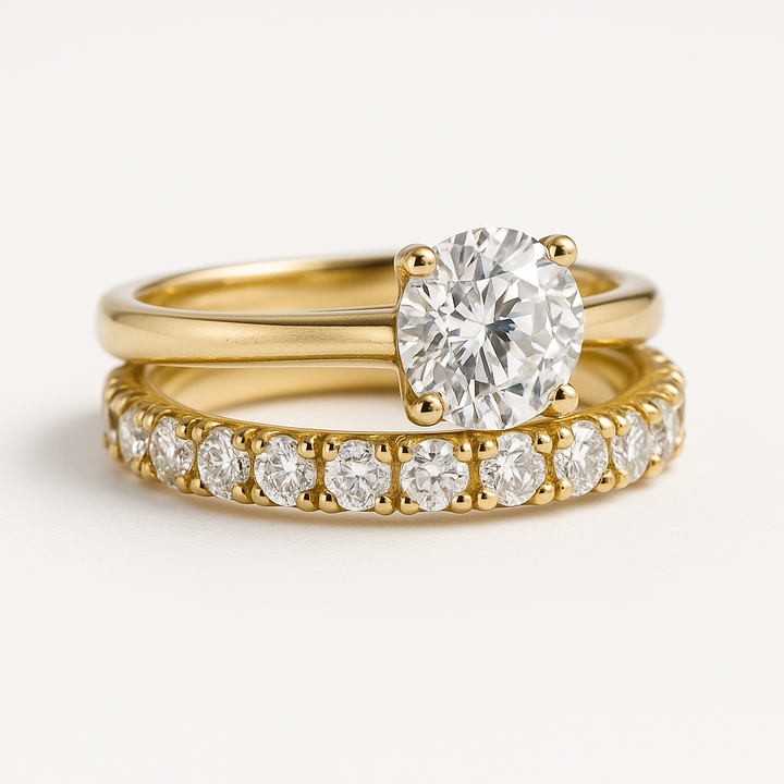 Aurora Gold Ring Set
