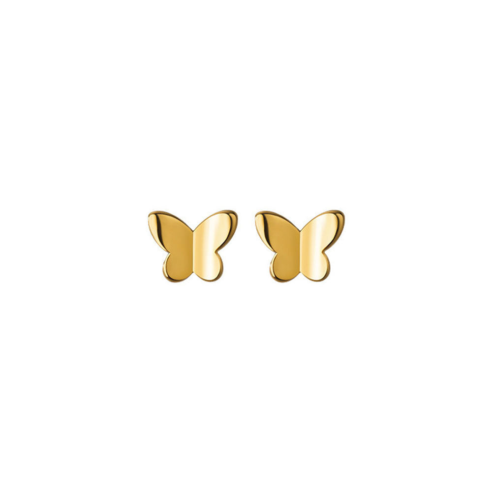 Delicate Butterfly Stud Earrings