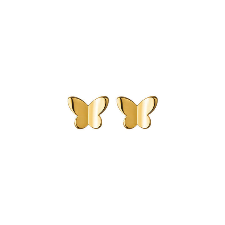 Delicate Butterfly Stud Earrings