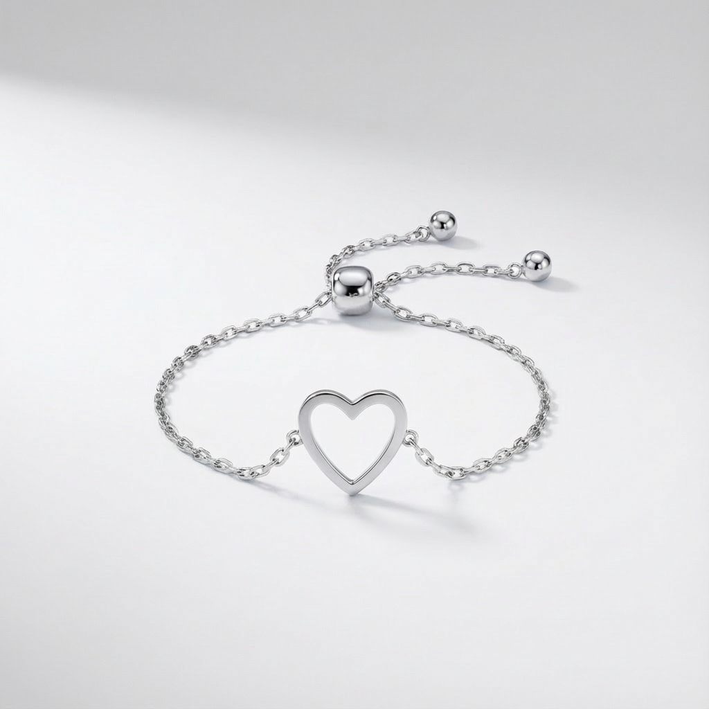 Love Matching Hearts Bracelet