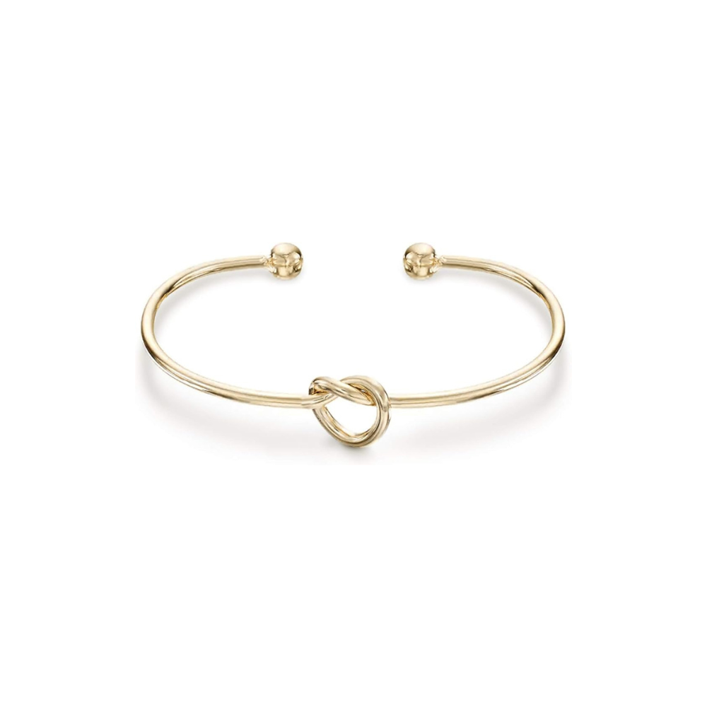 Gold Love Knot Bracelet